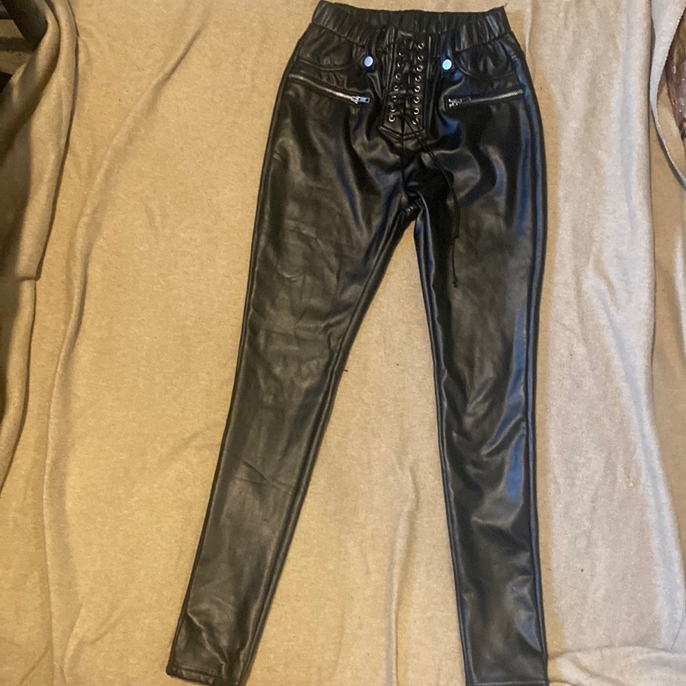 Leather pants